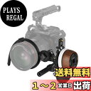 SmallRig フォロー フォーカス F60 DSLR/ミラーレス カメラ レンズ用、ノンダンピング デザイン フォワード/リバース スイッチ A/B ストップ付き、レンズ ギア、ギア リング、15mm ロッド 、ロッド クランプ付き スモールリグ 3850