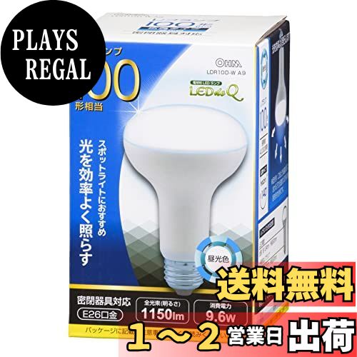 OHM LEDŵ ե׷ E26 100 10W  LDR10D-W A9 06-0792