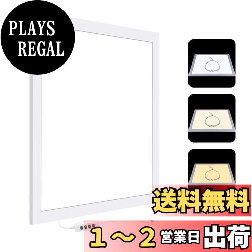 PULUZ 38cmLED饤ȥѥͥ LEDɡ쥹饤ȥѥͥ 18W 1000LM ̵ʳĴ 2800-6500K 3ʳ3...