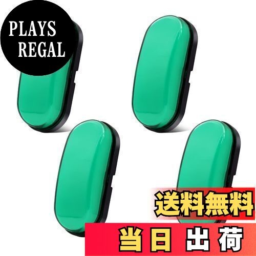 YnGia トラック サイドマーカー 12V 24V 9LED 緑 マーカーランプ 常時点灯 トレーラー トラクター バス RV 軽トラ 車幅灯 警告灯 路肩灯 ミルクカラーレンズ 4個入