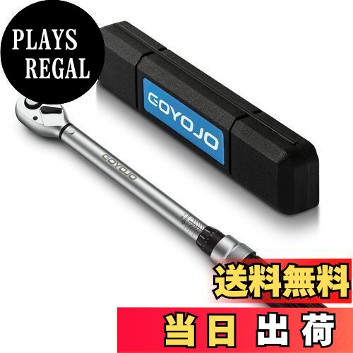 【送料無料】GOYOJO トルクレンチ プレセット型 差込角(1/2インチ) 10-110N.m 両回転対応 トルク精度 ±..