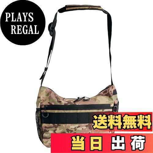 AbuGarcia (アブガルシア) ラウンドショルダーバッグ コーティングカモ