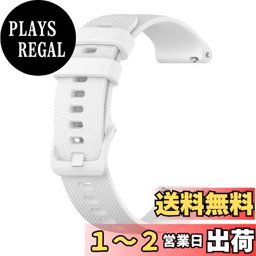 [SOOYEEH] ガーミン用 Venu 2 plus / vivomove Sport / ForeAthlete 55 / Venu Sq 2 / Venu Sq 2 Music / Approach S42 / Vivomove 3 / Vivomove Style / Vivomove Luxe用 交換バンド Quick Release バンド 20mm シリコン製 10色可選 柔らかい スポーツ 耐衝撃 防汗 装着