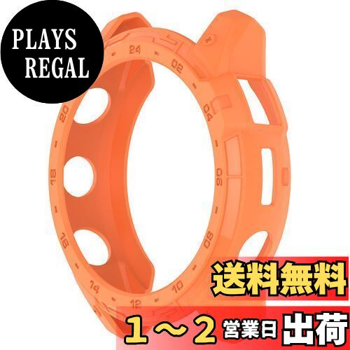 ガーミン用 Enduro 2 / Tactix 7用 ケース 保護ケース GARMIN用 Enduro2 / Tactix7用 カバー 6色可選 SOOYEEH ソフトシリコン製 プロテクターカバー 耐衝撃 薄型 軽量 指紋防止(オレンジ)