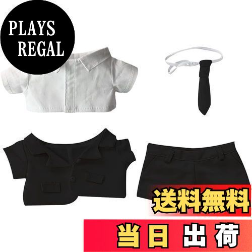 【送料無料】YUYAKESHI 綿人形の服 20CM人形服 着せ替え 白のシャツ ネクタイ スーツ 人形用 ドール 人形の服 セット 制服 ぬいぐるみ ズボン(...