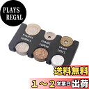 Renjzle コインホルダー コイン収納 軽量 コンパクト 携帯用コインホルダー コインケース 小銭入れ 硬貨収納コインを分類できる 貨幣専用ケース (ブラッ...