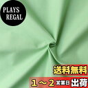 日本紐釦貿易(Nippon Chuko) エイティスクエア 無地 生地 綿100% シャーティング ベビーグリーン グリーン系 巾約110cm×1m切売カット KD4630-122-1M 生地 無地生地 エイティスクエア