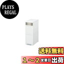 ライクイット (like-it) ペダル式 ゴミ箱 多段 分別スイングステーションワイド 約35L(約20Lx1段・約15Lx1段) ステンレスパネル ホワイト 約幅25.5cm 日本製 BWP-11BS 再生材30%使用