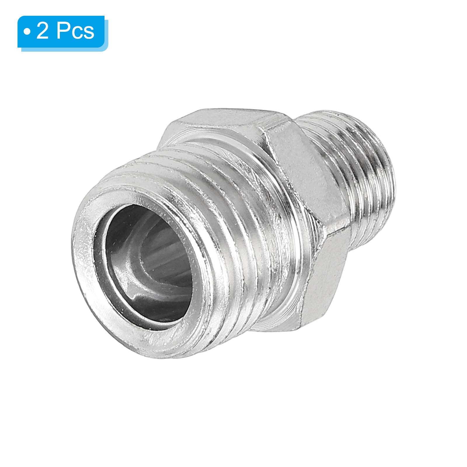 ������̵����PATIKIL 1/8-1/4 �Ѵ������ץ��ͤ��Ѽ� �����֥饷�Ѥ��� �����ۡ��������ץ��� 2�� 1/8