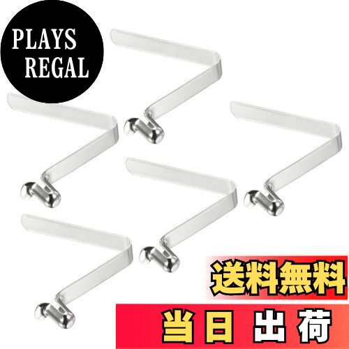 【送料無料】PATIKIL 9.5x6mm カヤックパドルスナップ 5個入り ポールプッシュボタン スプリングクリッ..