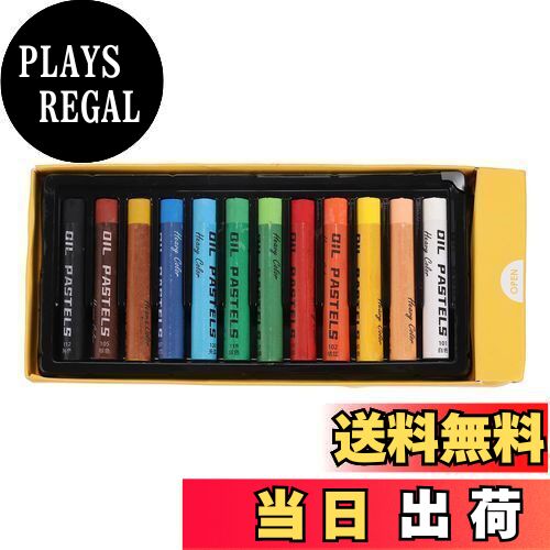 【送料無料】PATIKIL クリーミーなオイルパステル 12カラー ソフトオイルクレヨン パステルスティック画材 アートペインティング 描画 ブレンディング用 ...