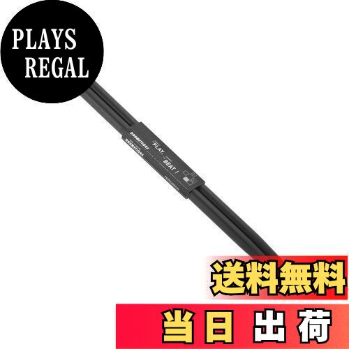 【送料無料】PATIKIL ナイロンドラムスティック 7A プラスチック製アンチスリップハンドルドラムスティック 大人用 電子ドラム 楽器 パーカッション 黒 16"