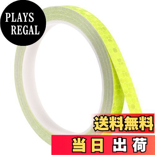 【送料無料】PATIKIL 反射テープ 1ロール 8 M x 10 mm 防水 接着剤 高視認性 注 ...
