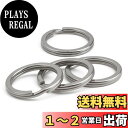 TIMULTI チタン キーリング 二重リング 手芸 DIY 金具 キーホルダー バッグ パーツ ハンドメイド (20mm/4個入)