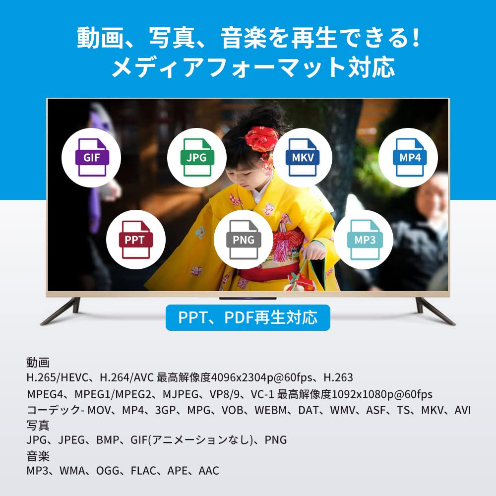 ������̵����InLight 4K��ǥ����ץ졼�䡼 �ǥ����륵���͡��� ������4096*2160p @60fps PPT/PDF�����б� USB���� microSD������ ���դ�HDD�б� ����ɽ�����ز� �̿� ư�� ���� �����ȥץ쥤 HDMI RCA����