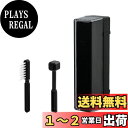 Mcbazel 1本3役 レコードクリーニング用品 静電気防止 ビニール レコード ブラシ レコード針クリーニングセット ミニブラシ付き-ブラック