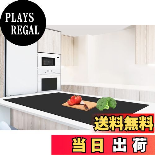 【送料無料】Aechy 調理台保護マット 特大 シリコンマット 120×60cm キッチンカウンタープロテクターマット 厚さ2mm 耐熱 柔軟 カット可能 滑り...