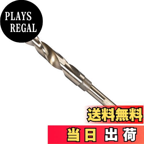 CoCud リデュースシャンクツイストドリルビット 14.5 mmカッティングエッジ チタン 窒化物コーティング ハイス鋼 6542 ステンレスボール盤用