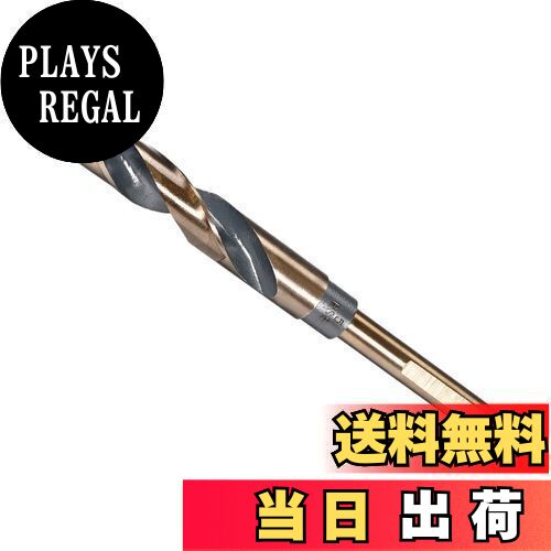 CoCud リデュースシャンクツイストドリルビット 15 mmカッティングエッジ チタン 窒化物コーティング ハイス鋼 4341 ステンレスボール盤用