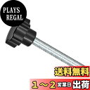 CoCud スタークランプノブ M10 x 80 mmオスネジ 48 mmヘッド プラスチック サムスクリューグリップハンドノブねじボルト ブラック 用途:旋盤機械用 1個入り