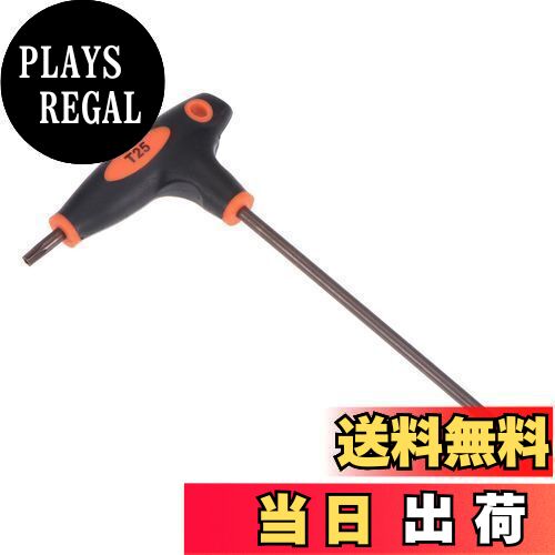 【送料無料】CoCud 改ざん防止トルクスキー T25トルクス S2鋼 Tハンドルスターレンチ ブラック 基本的..