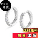 【送料無料】KRKC&CO フープピアス 15mm メンズピアス レディース シルバー925 金属アレルギー対応 両耳 ジルコニア 14k金メッキ ラウンドフー...