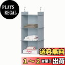 YOUDENOVA 吊り下げ収納 衣類ラック 収納 クローゼット 折りたたみ 旅行 便利グッズ 水洗い可能 防湿防カビ 洋服収納 衣類収納 帽子掛け (グレー、3段)