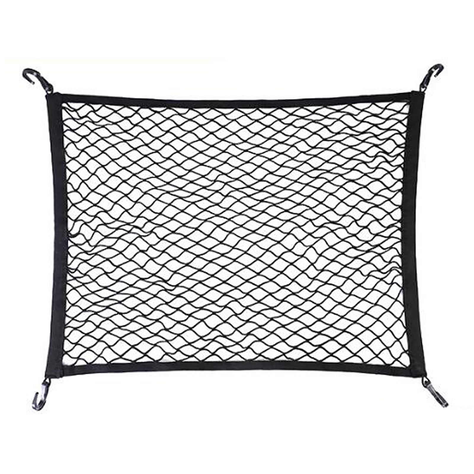 【送料無料】GOODCHI ラゲージネット 車 収納 ゴム製 カーゴネット 荷崩れ 落下防止 荷物固定用 60cm×8..