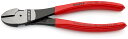 【送料無料】クニペックス KNIPEX KNIPEX(クニペックス) 強力型ニッパー 180mm 7401180