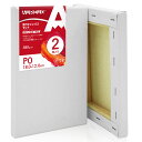 【送料無料】AUREUO 張りキャンバス セット P0 (18cmX12cm) 中目 100%コットン 2枚 初心者 絵画用具 芸術絵創作 現代油絵 美術装飾 水彩画・油絵画・アクリル兼用