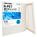 【送料無料】AUREUO R-PET 張りキャンバス - F10 (53cmX45.5cm)/2枚 - 100%リサイクルプラスチックボトル製 - 環境に優しい 耐久性の高い プロの画材 絵画用具 芸術絵創作 現代油絵 美術装飾 水彩画・油絵画・アクリル兼用