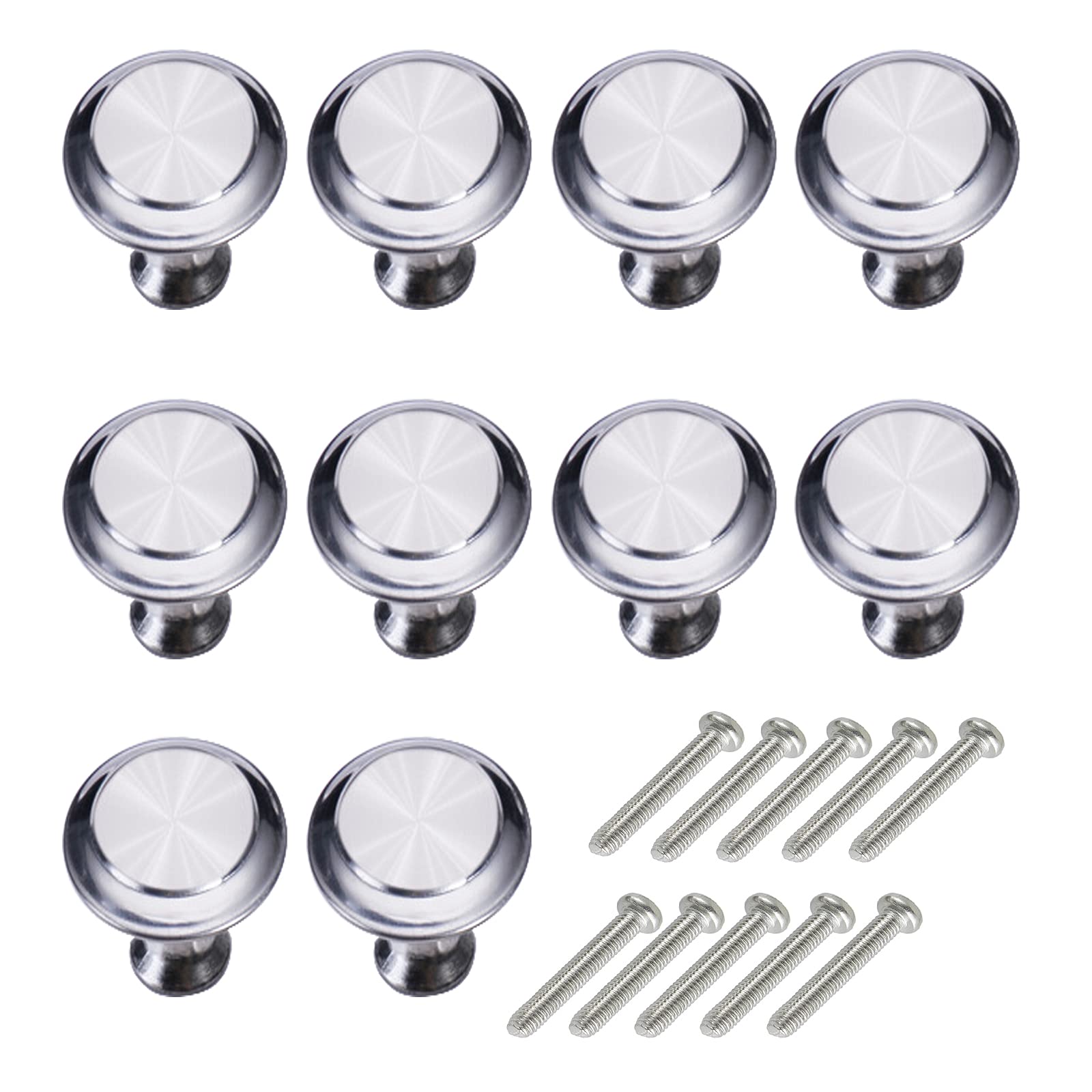 【送料無料】SHULLIN 引き出しノブ つまみ 取手 建築金具ツマミ 10個セ ット 直径3cm 引き出しつまみ ..