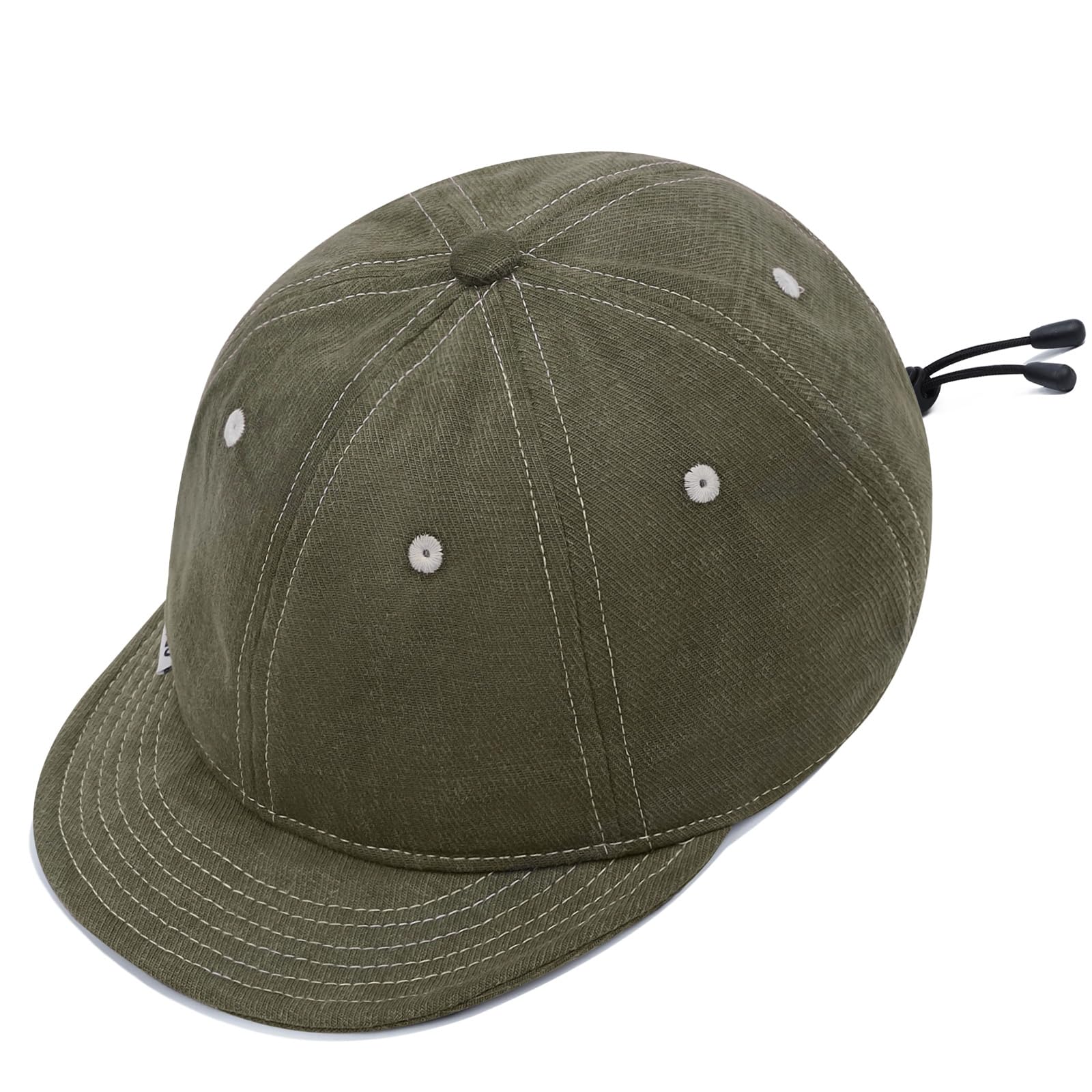 【送料無料】[Croogo] キャップ メンズ つばの短いキャップ 柔らかい 通気 無地 シンプル 作業帽子 ス..