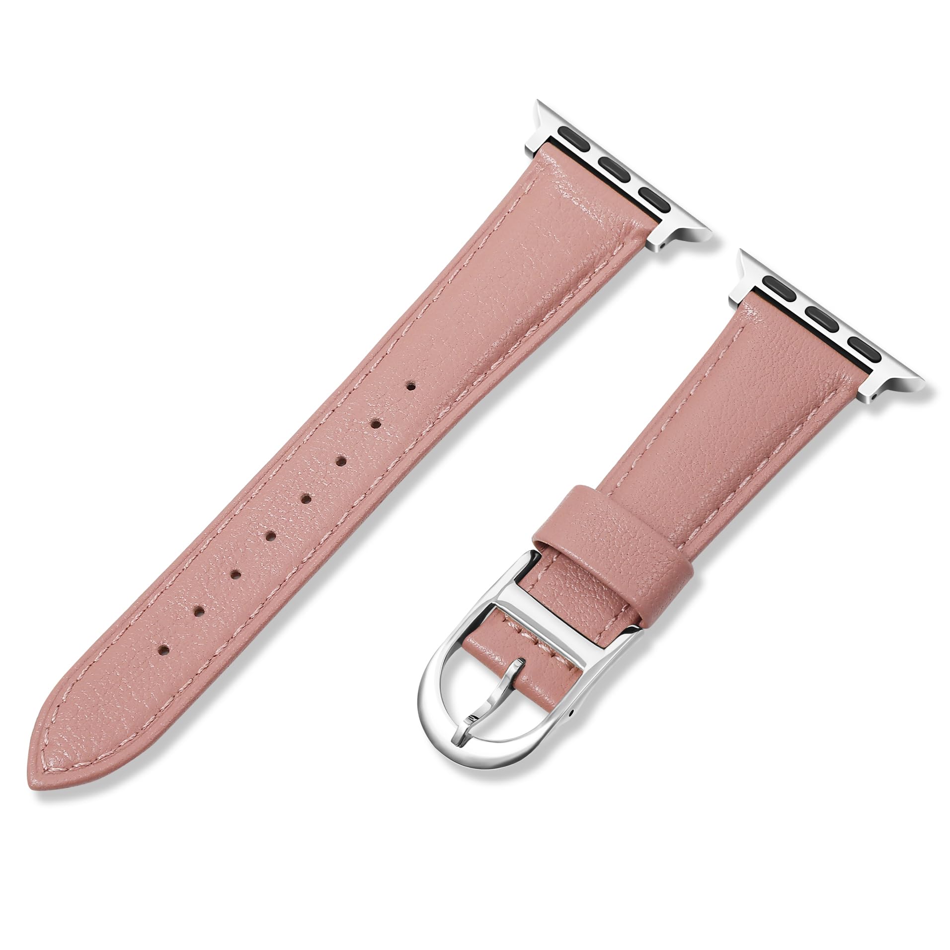 【送料無料】HANDODO コンパチブル アップルウォッチ バンド レザー 本革 コンパチブル Apple Watch バンド レディース 柔らかい 40mm 41mm 38mm ピンク