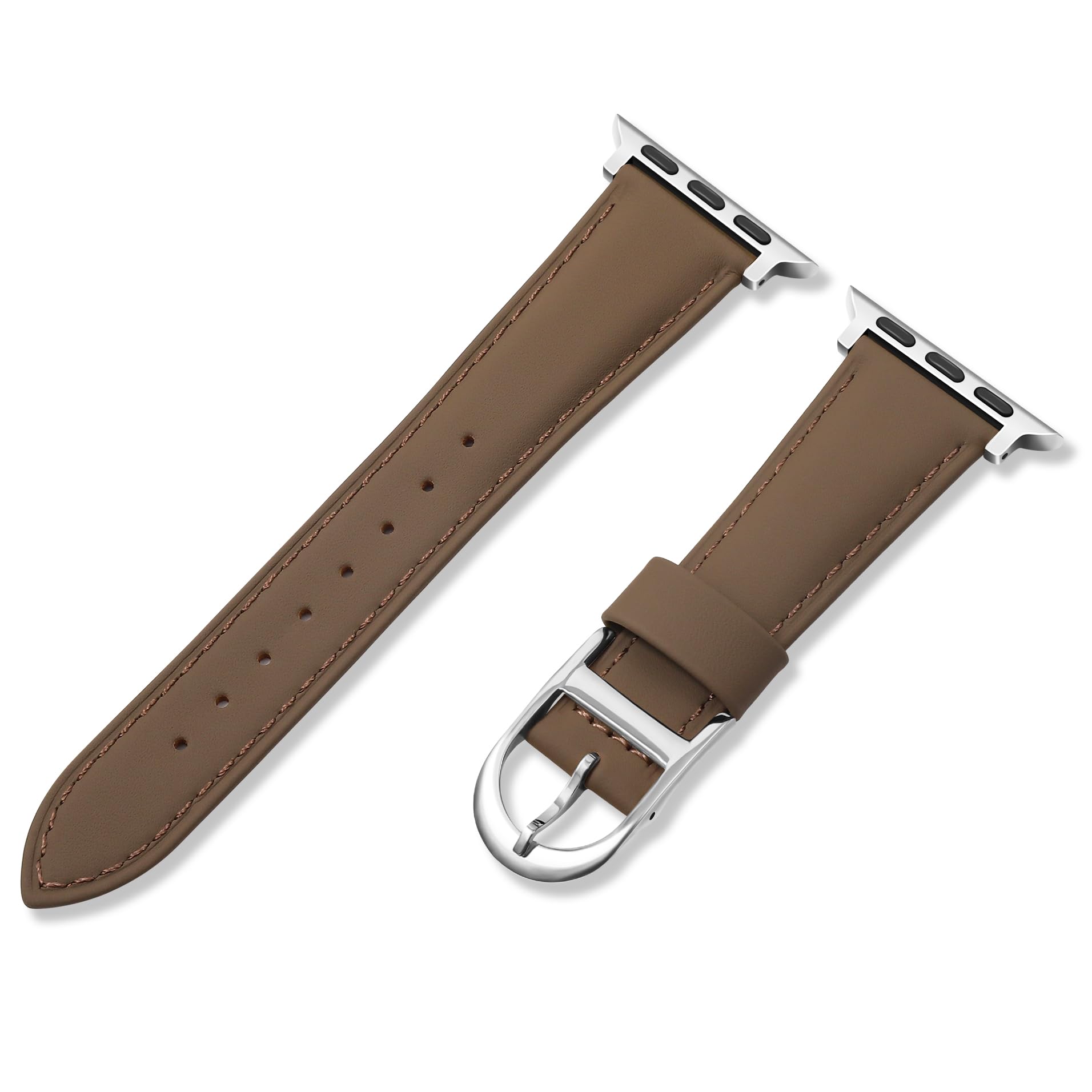 【送料無料】HANDODO コンパチブル アップルウォッチ バンド レザー 本革 コンパチブル Apple Watch バンド レディース 柔らかい42mm 44mm 45mm 49mm コーヒー