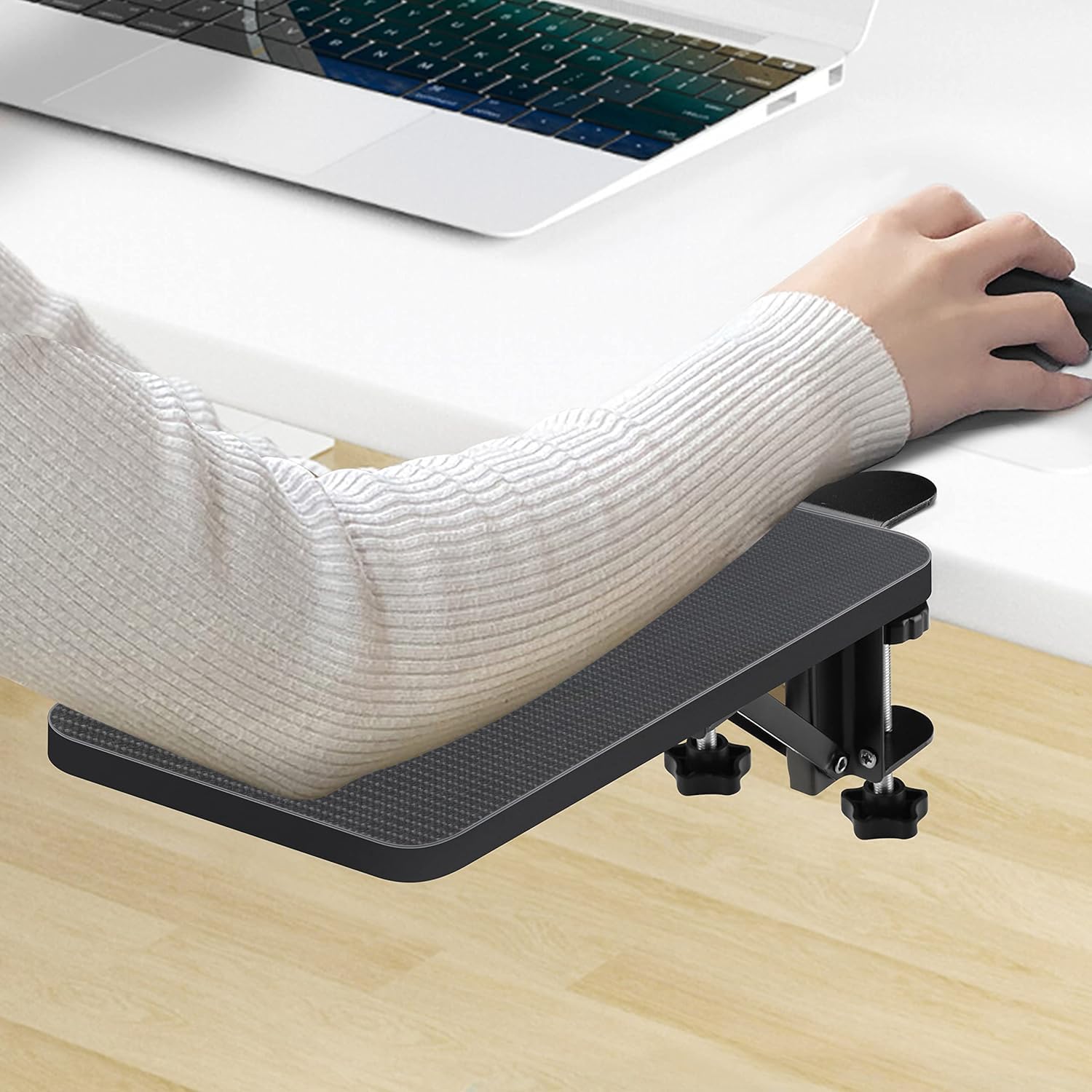 【送料無料】デスクエクステンダー 超安定 3つのクランプをアップグレード： WiViVi 25*17.5 折り畳み..