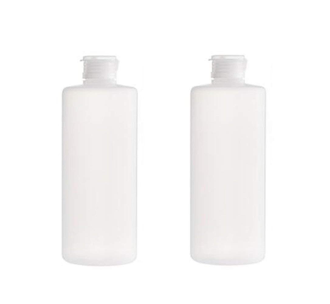 【送料無料】ericotry 2個パック 100ml/200ml/400ml 透明 空の旅行 詰め替え可能 PE プラスチック ソフトチューブ ボトル エマルジョン パッキングケース メイクアップ化粧品容器, 透明, 400ml
