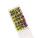 【送料無料】草むら(緑・花つき・パープル・) ジオラマ用素材 情景コレクション グラス模型 建物モデル 装飾 風景 箱庭 鉄道模型 ジオラマ PJ05PU-1JP