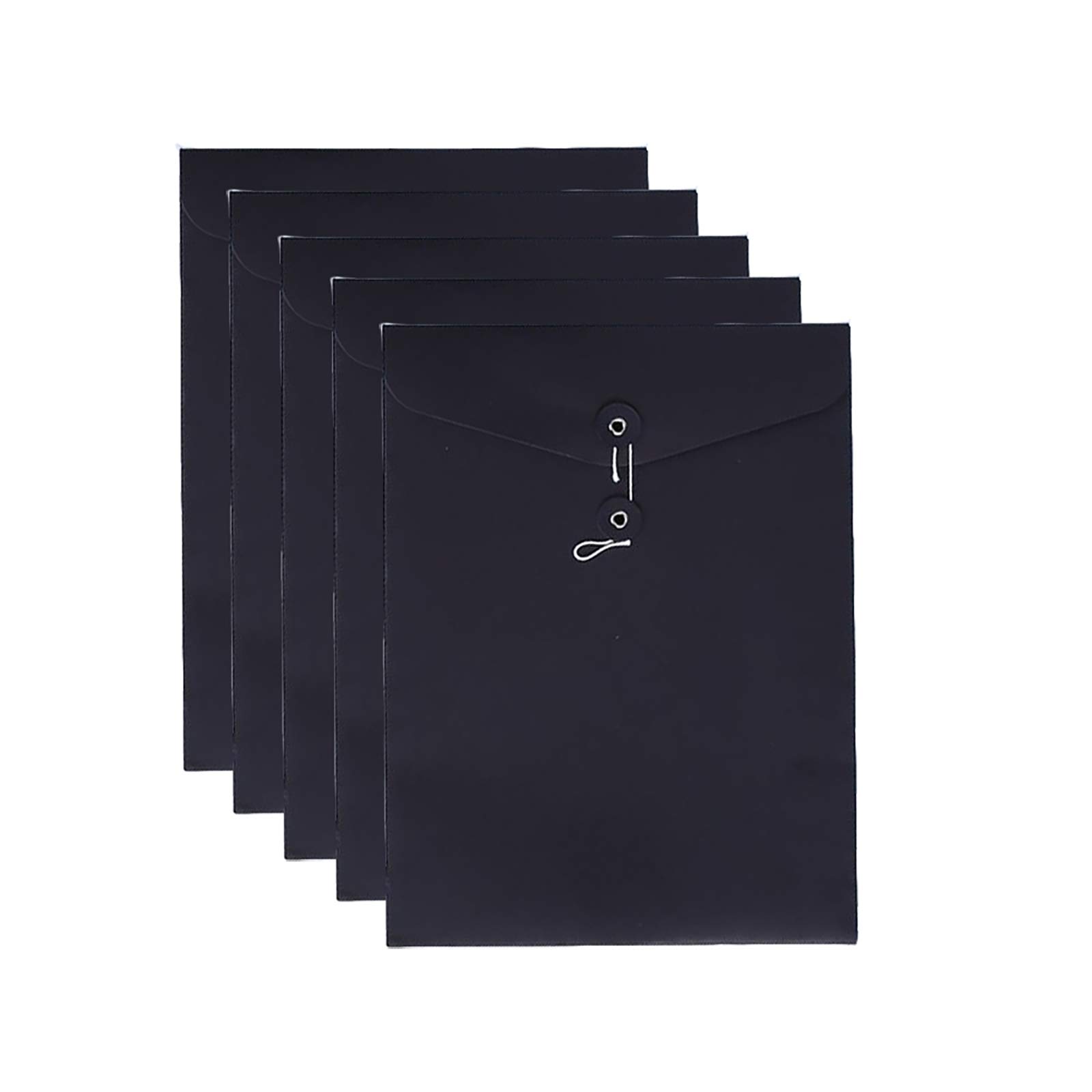 【送料無料】VANRA クラフトファイルバッグ 個別フォルダー 大容量 ファイルケース 紐付き 封筒 紙袋 A..