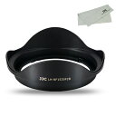 【送料無料】JJC EW-88F 可逆式 レンズフード Canon RF 15-35mm F2.8L IS USM レンズ 用 Canon EOS R RP R3 R5 R6 カメラ に対応 Ф82mm保護フィルター と レンズキャップインストール可能