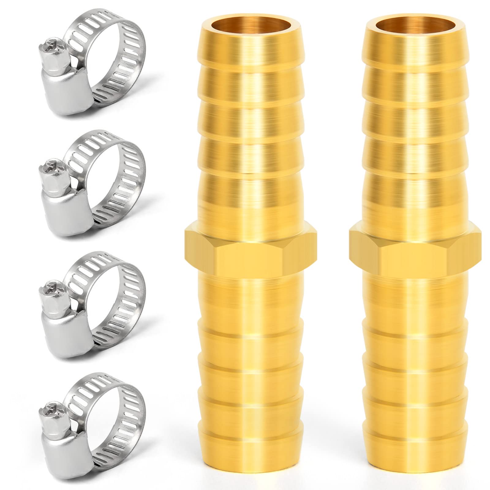 【送料無料】TAILONZ PNEUMATIC 2箇の真鍮ホースオーバーヘッドパイプ継手、12mmオーバーヘッドパイプ..