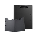 【送料無料】Costowns 二つ折り ダブルクリップファイル 横型 縦型クリップ バインダー クリップボード A3 A4 120枚A4資料用紙が収納可 360...