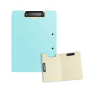 【送料無料】Costowns 二つ折り ダブルクリップファイル 横型 縦型クリップ バインダー クリップボード A3 A4 120枚A4資料用紙が収納可 360...