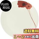【送料無料】NARUMI(ナルミ) プレート 皿 スプリング・フィールド(Spring Field) 径20cm レッド アネモネ かわいい 電子レンジ温め 食...