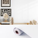 【送料無料】Yicouy (60CM×10M一巻) 壁紙シール マットホワイト DIY防水 防汚 おしゃれ 剥がせる壁紙 模様替え 多用途 キッチン 耐熱 リメイクシート 壁紙の上から張る壁紙 つや消し