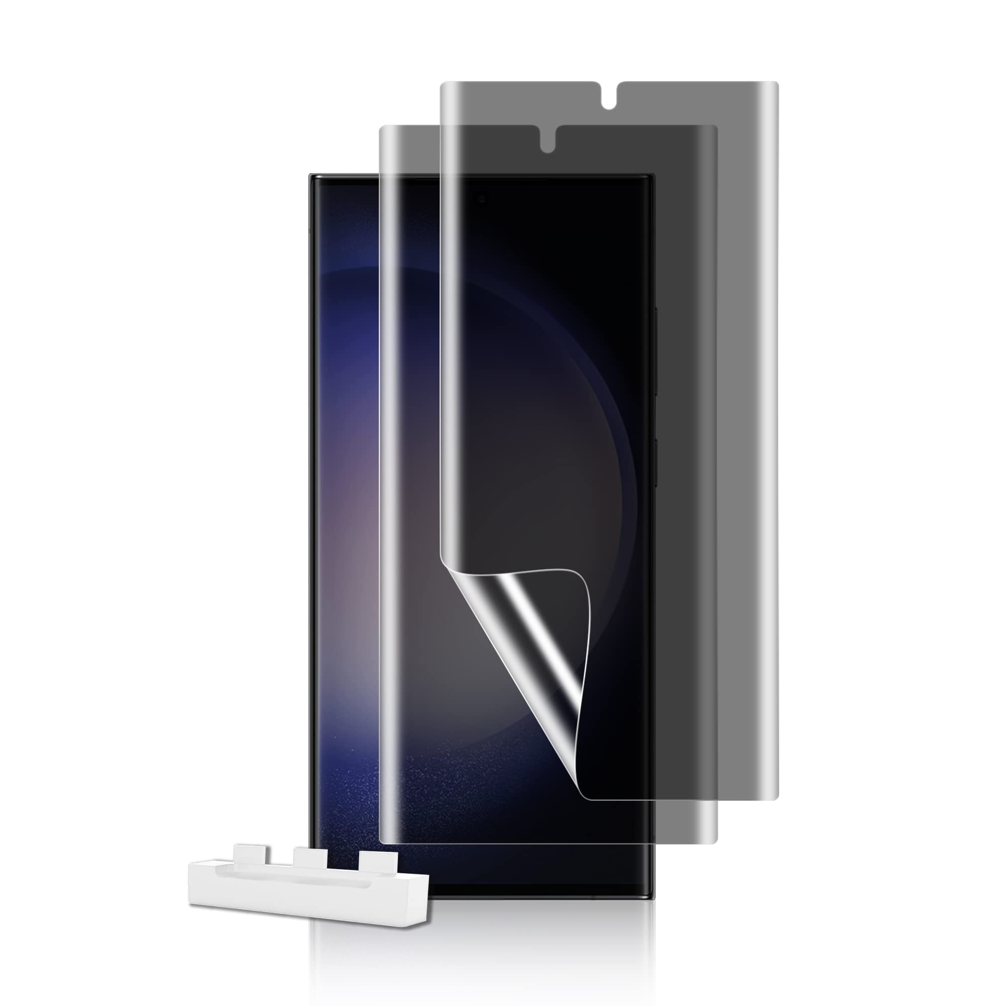 【送料無料】LuFiYa 【2セット】 フィルム 覗き見防止 Samsung Galaxy S23 Ultra 5G [ SC-52D | SCG20 ..