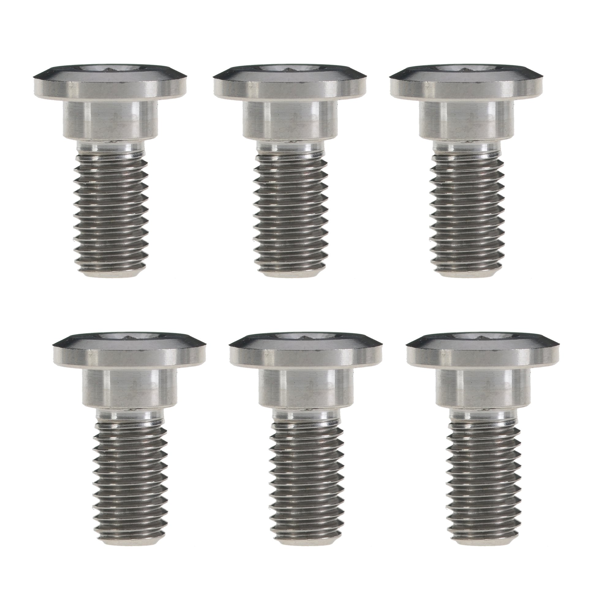 【送料無料】DingtaiチタンM8 x 22mmスズキGSXRディスクブレーキローターボルト 6個