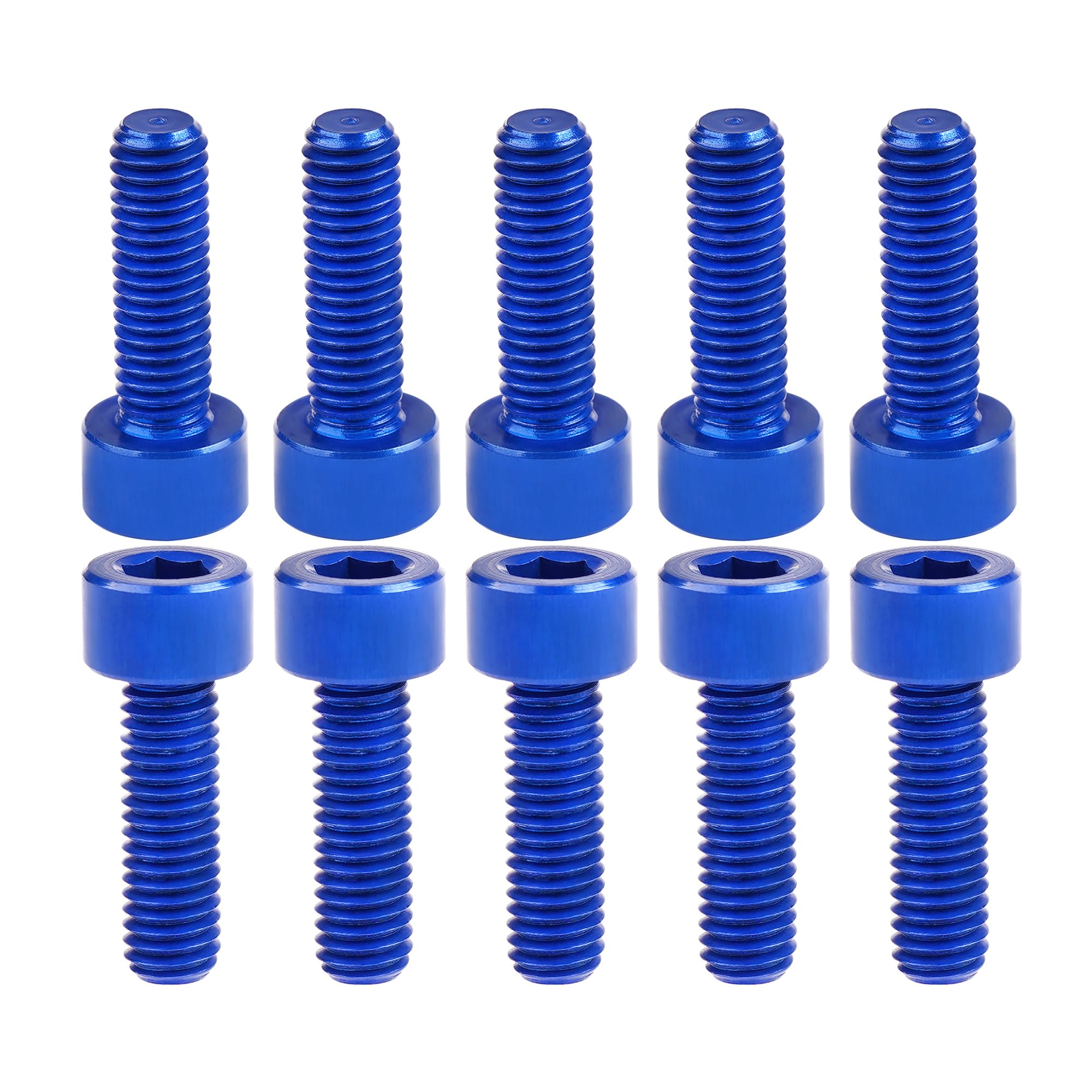 【送料無料】Dingtai 7075型アルミ合金ネジM3x12mm内六角柱頭全ねじボルトドローン木工 ...