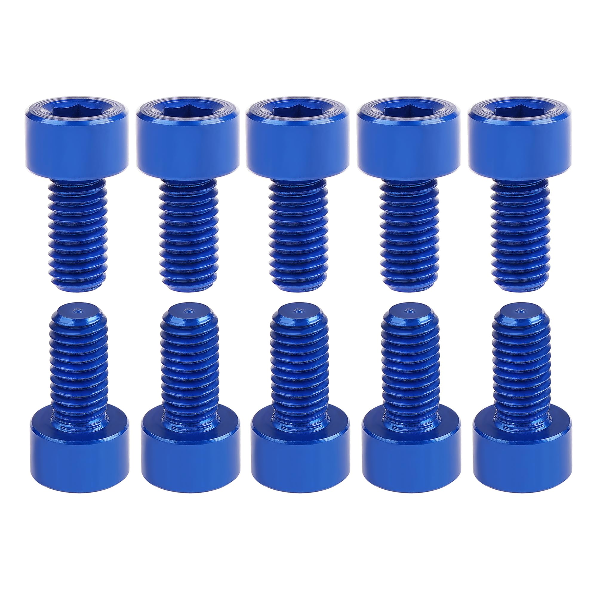 【送料無料】Dingtai 7075型アルミ合金ネジM3x10mm内六角柱頭全ねじボルトドローン木工 ...