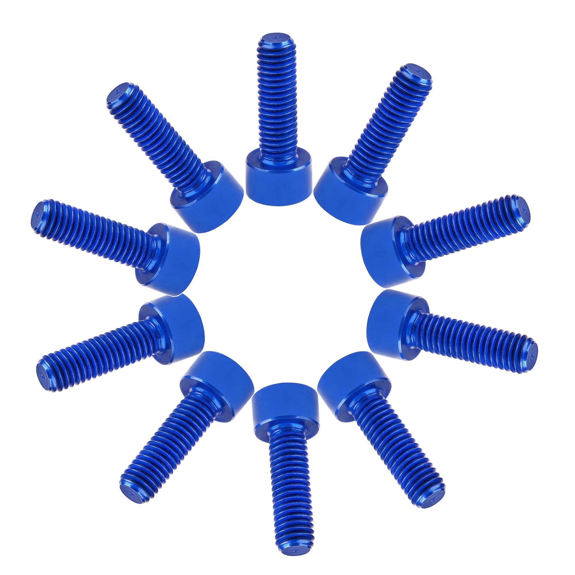 【送料無料】Dingtai 7075型アルミ合金ネジM4x12mm内六角柱頭全ねじボルトドローン木工 ...